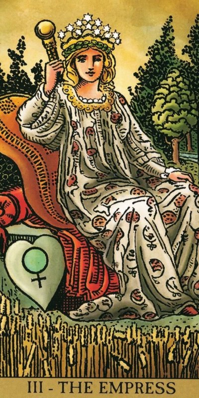 3 Аркан Императрица Таро Уэйта