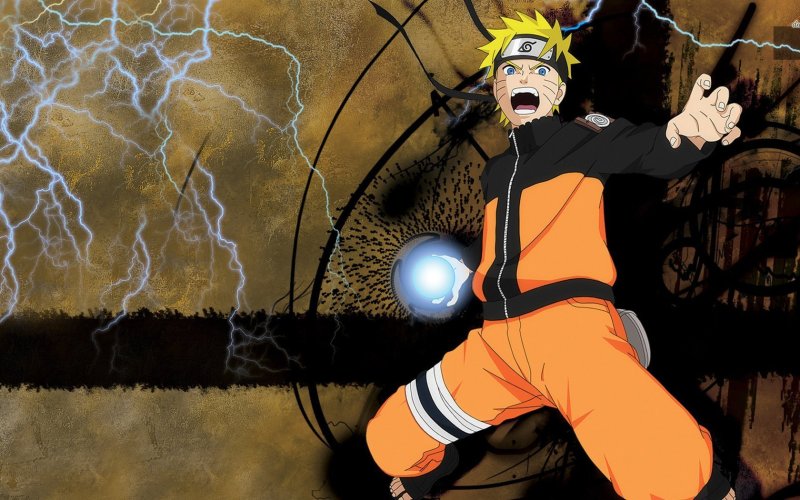 Аниме Наруто расенган