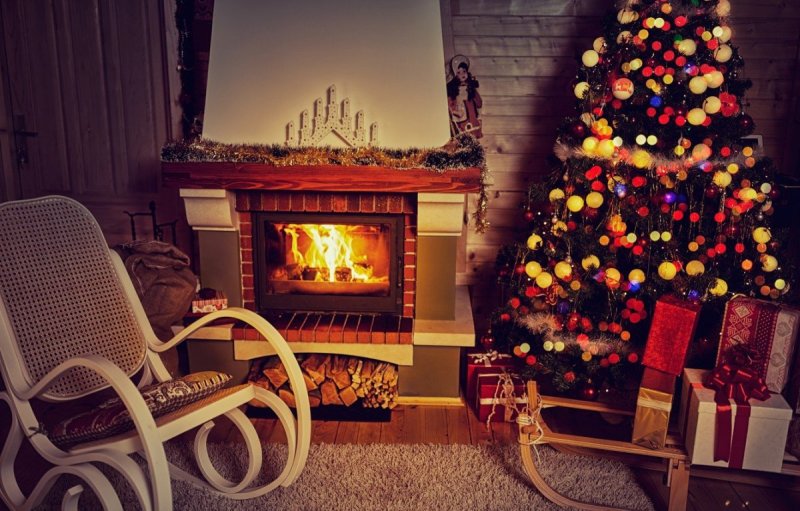 Новогодняя комната