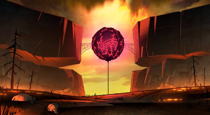 Гравити Фолз Странногеддон апокалипсис