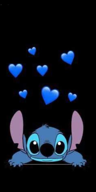 Парные обои Стич и Энджел