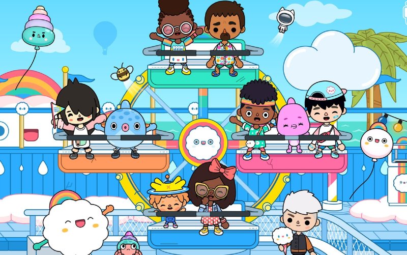 Игра toca Life World герои