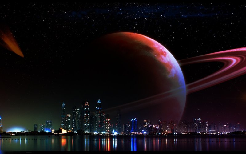 Космическая заставка