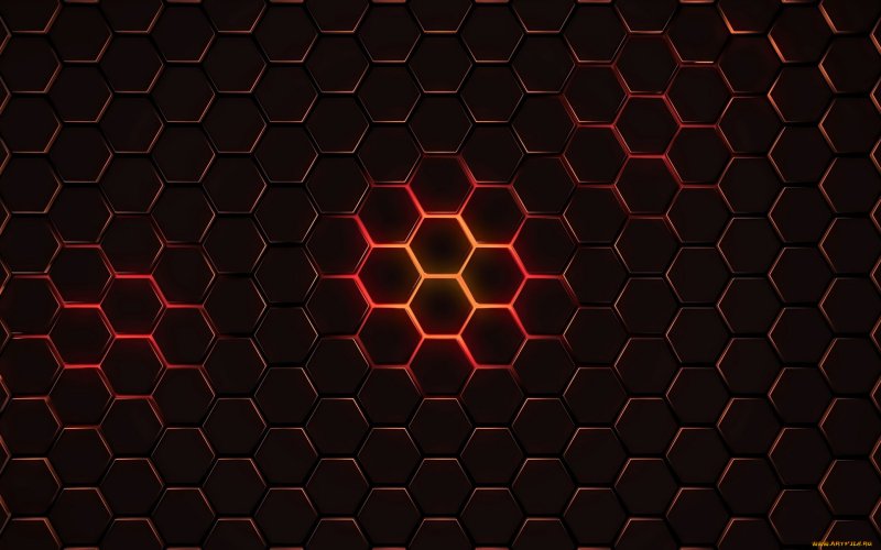 Шестиугольники фон Гексагон