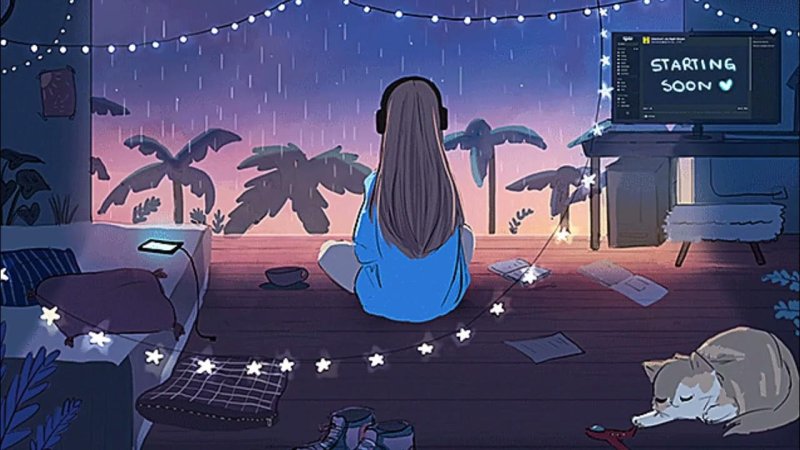 Иллюстрации в стиле lo Fi