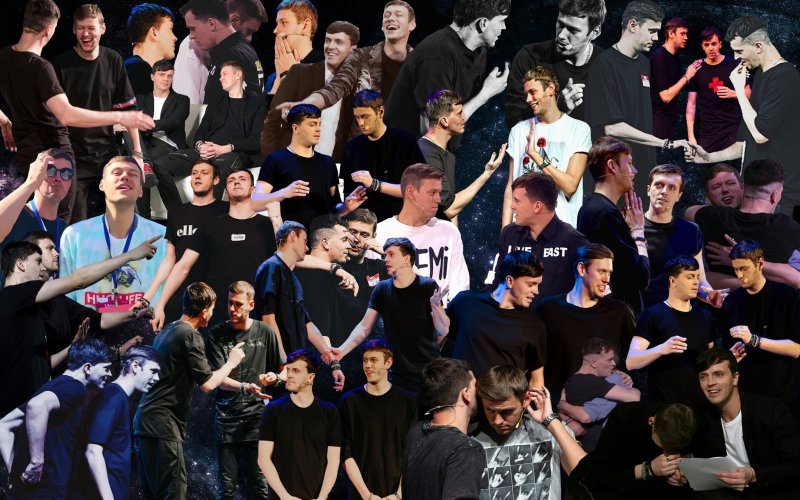 Антон Шастун коллаж