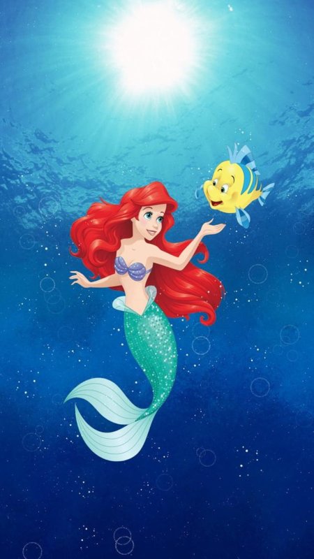 Флаундер Русалочка