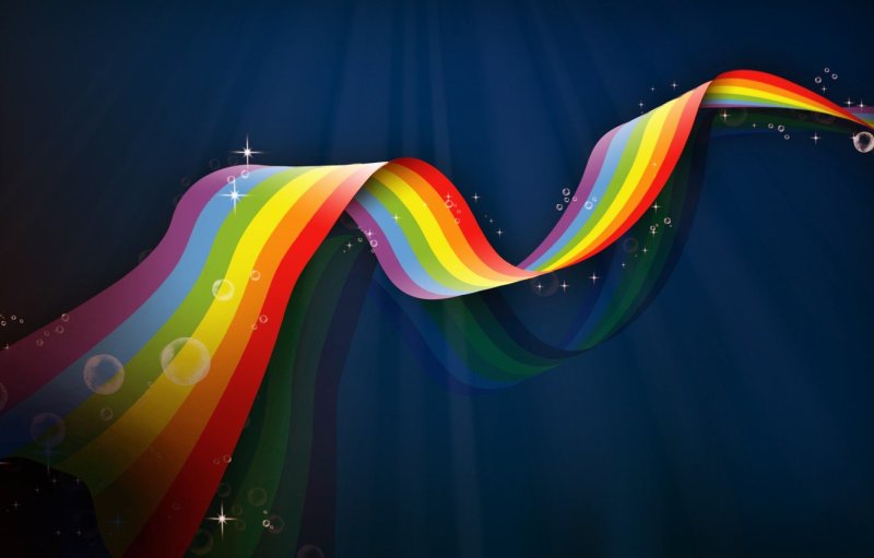 Радужный фон