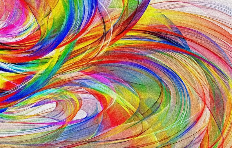 Радужные узоры