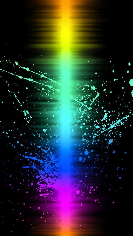 Цветные обои на телефон