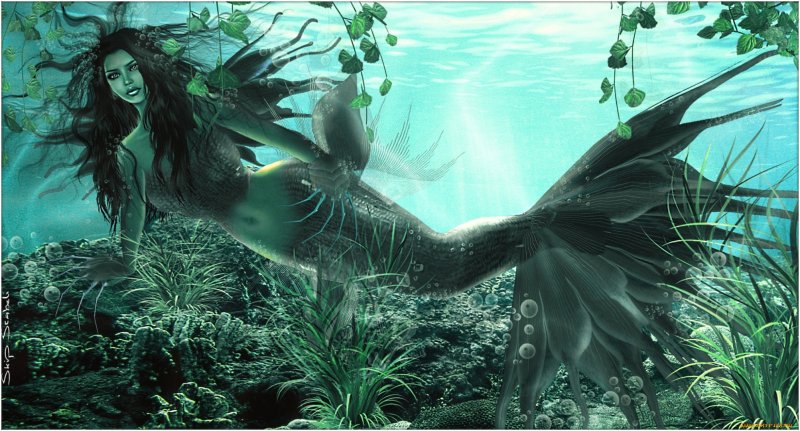 Фотообои Русалка