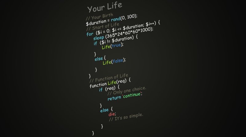 Крутой фон для программиста