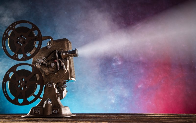 Старый кинопроектор