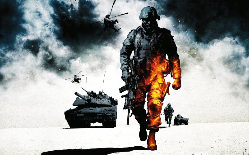 Battlefield Bad Company 2 солдаты