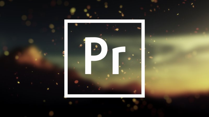 Заставка Premiere Pro