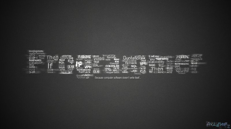 Программирование обои