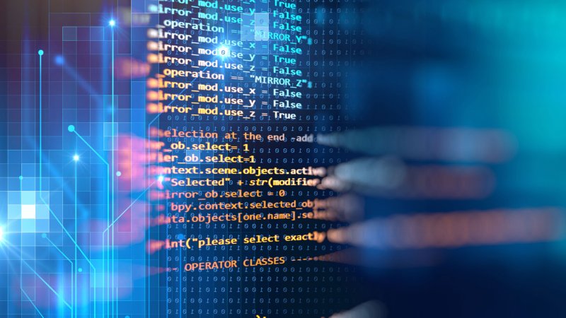 Программный код фон