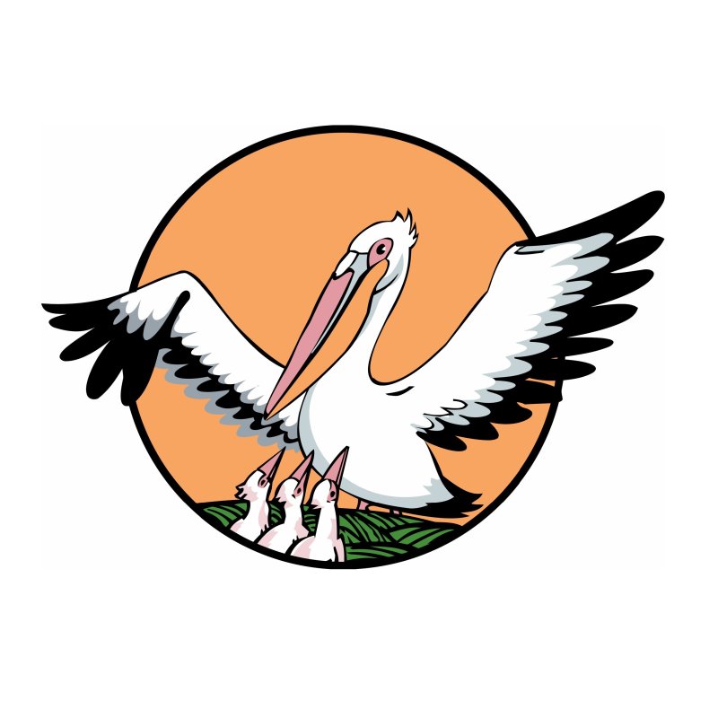 Символ учитель года Пеликан