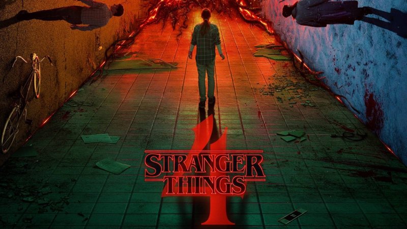 Stranger things 4 Постер