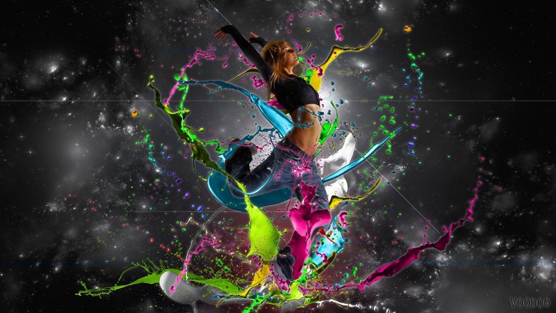 Яркие танцы