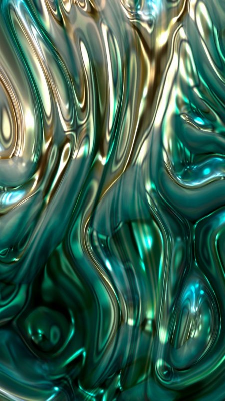 Бирюзовая абстракция высокого качества