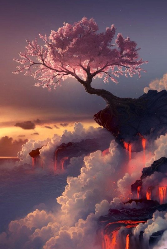 Аниме пейзаж