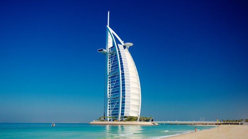 Дубай Бурдж Халифа Парус Джумейра