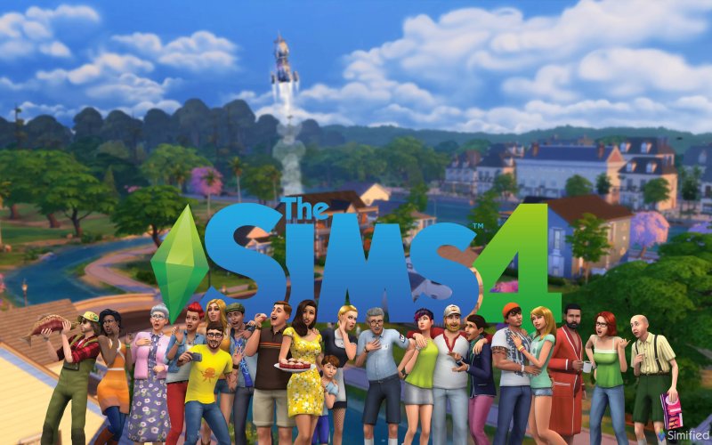 SIMS 4 фон