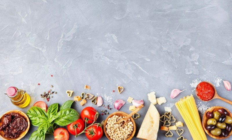 Фон на кулинарную тему