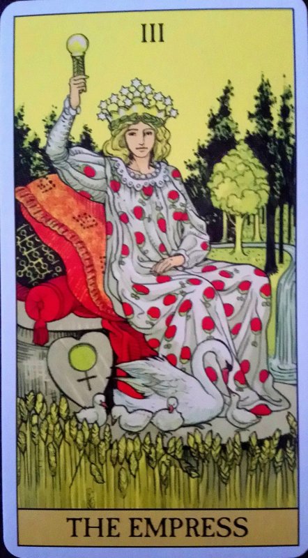 Старшие арканы Таро Императрица
