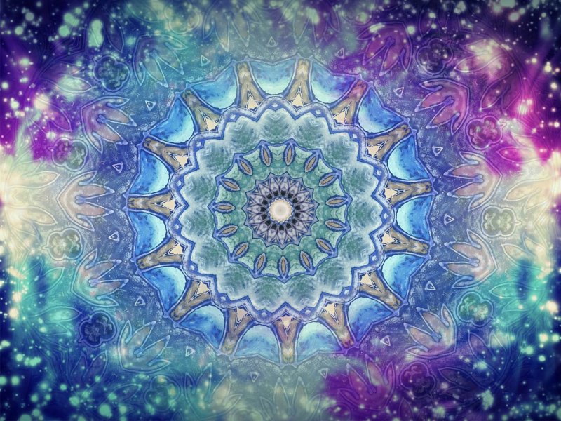 Мандала колодец Акаши