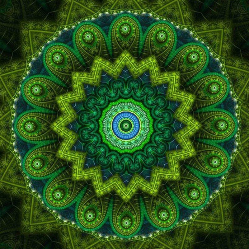 Мандала изобилия и процветания Лакшми