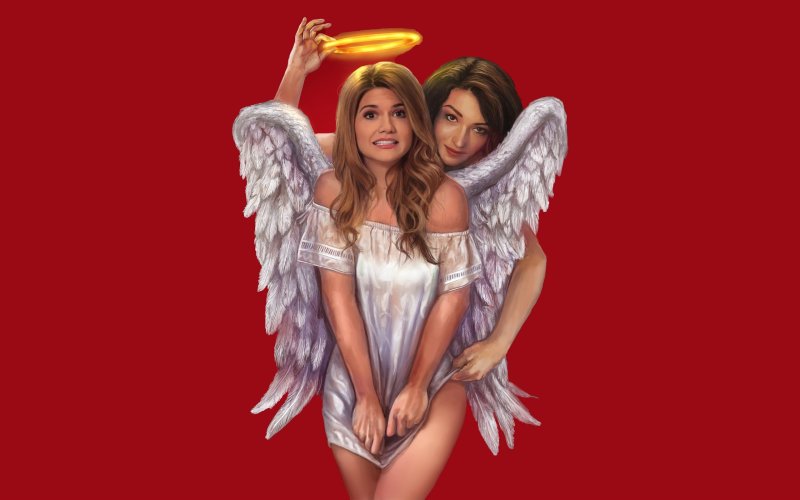 Картинки ангела девушки