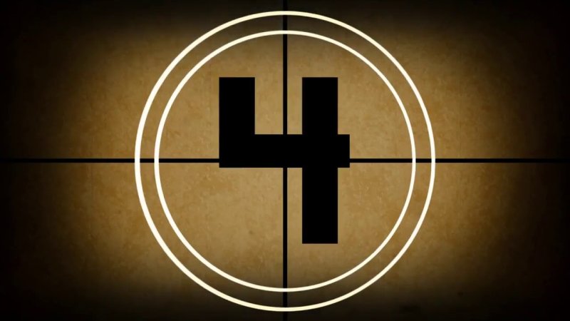 Обратный отсчет цифры