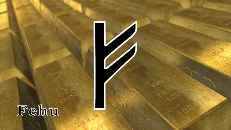 Денежная руна Феху