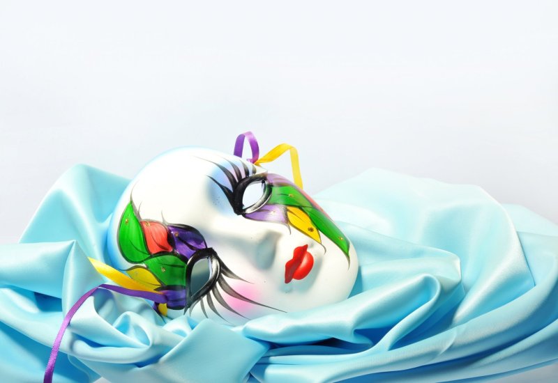 Фон театральный с масками