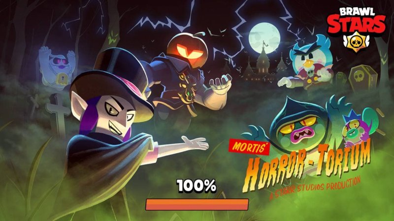 Загрузочный экран Браво старс Хэллоуин