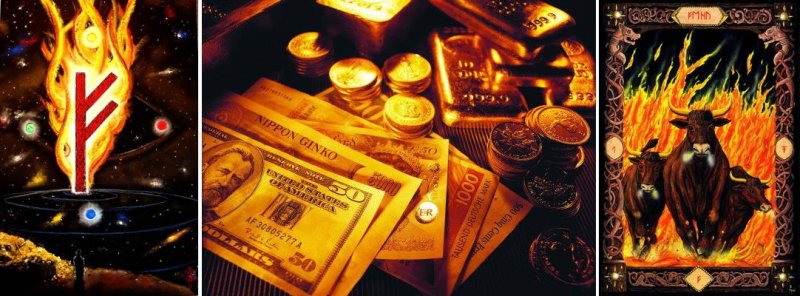 Руна Феху для привлечения денег