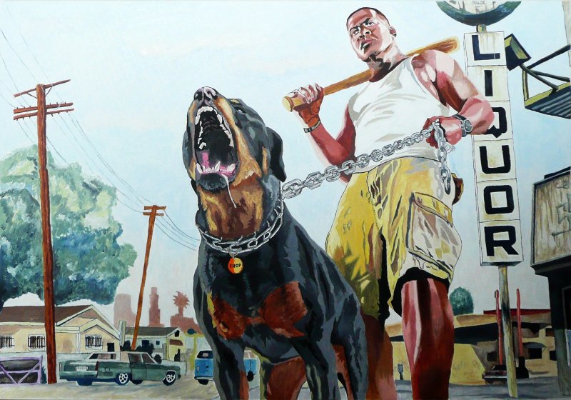 Ротвейлер Франклина