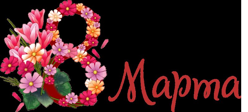 С международным женским днем 8 марта
