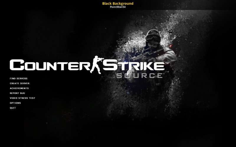 Counter Strike source меню