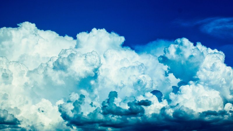 Небо с облаками