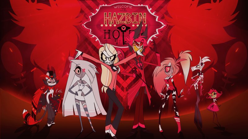 Hazbin Hotel фон