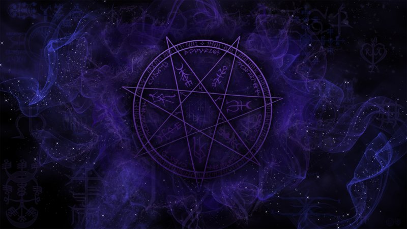 Пентаграмма черной магии