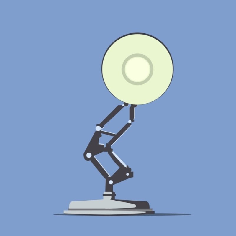 Прыгающая лампа Pixar