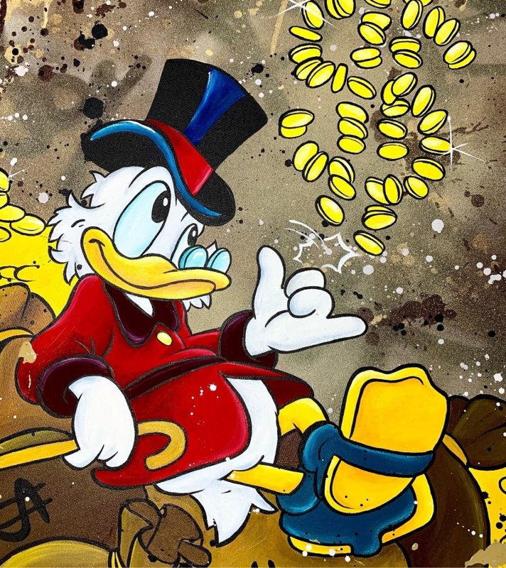 Дональд дак и Скрудж
