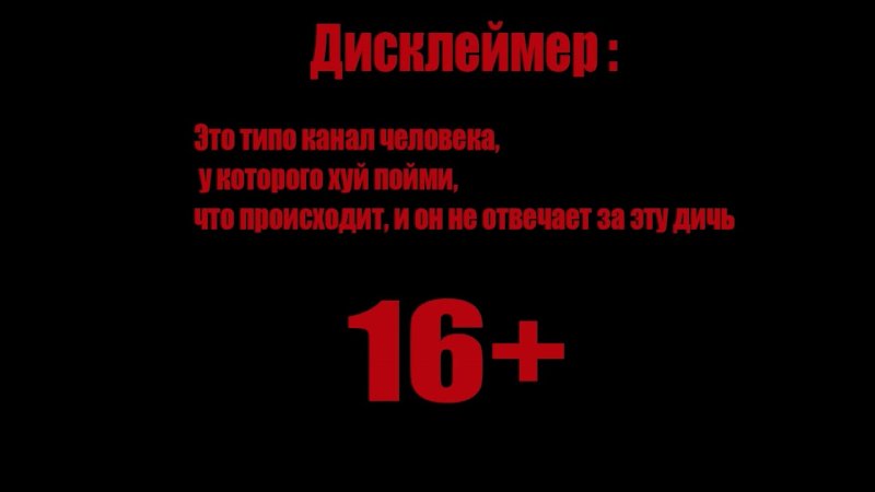 Вставка Дисклеймер