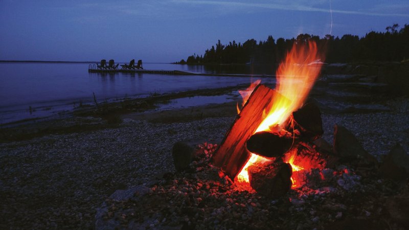 Ночной костер