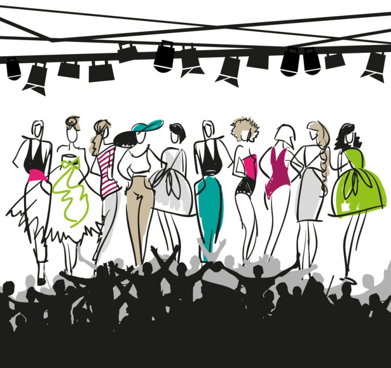 Модный показ заставка