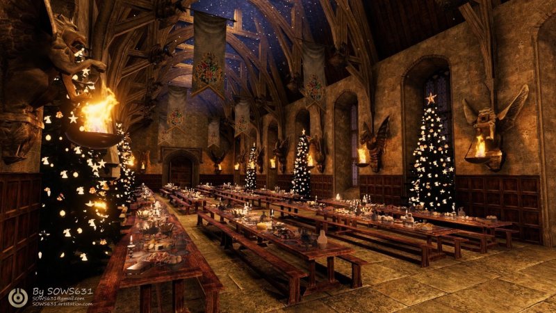 Хогвартс Хогсмид Гарри Поттер